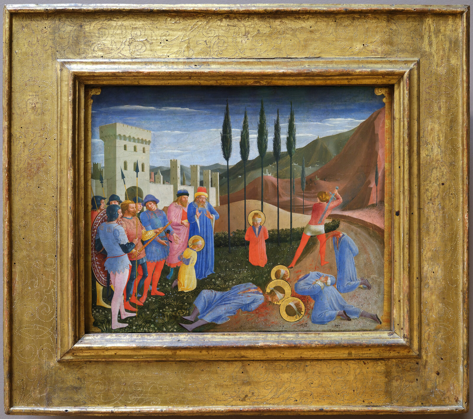 The Martyrdom of Saints Cosmas and Damian, a painting by Fra Angelico.