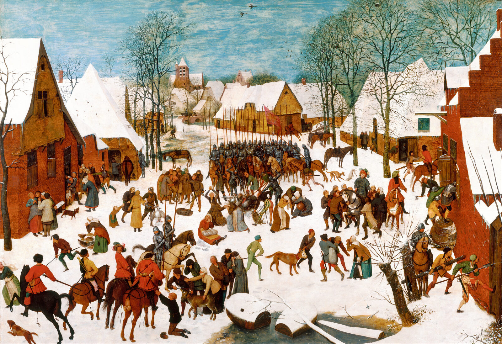 The Massacre of the Holy Innocents, a painting by Pieter Bruegel the Elder.